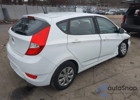 2017 Hyundai Accent Se из США, поврежденный, VIN KMHCT5AEXHU347962